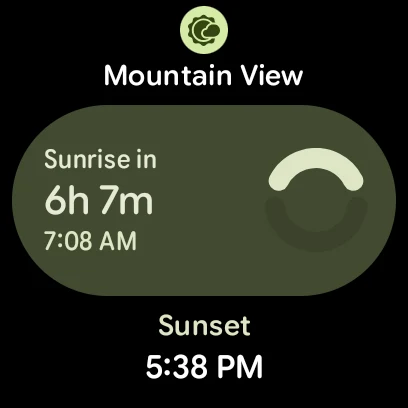 Weather screenshot