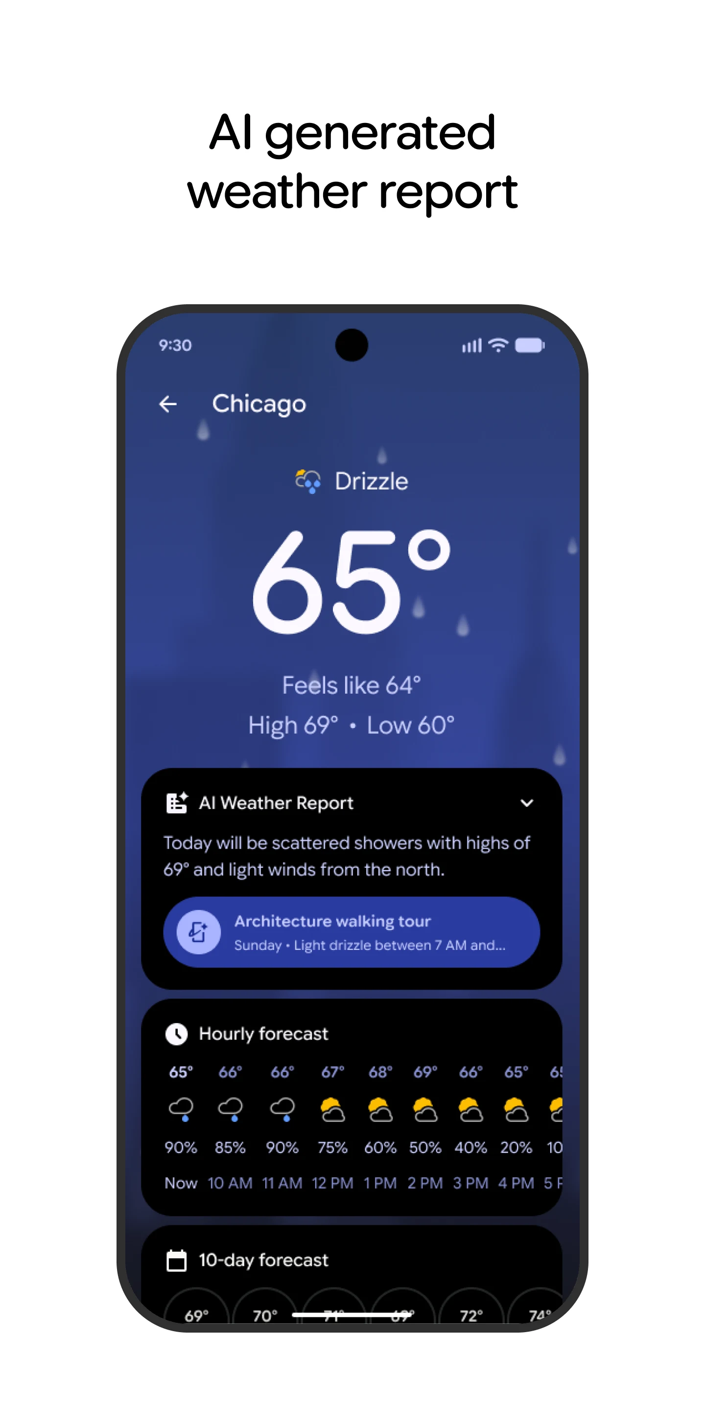 Weather screenshot