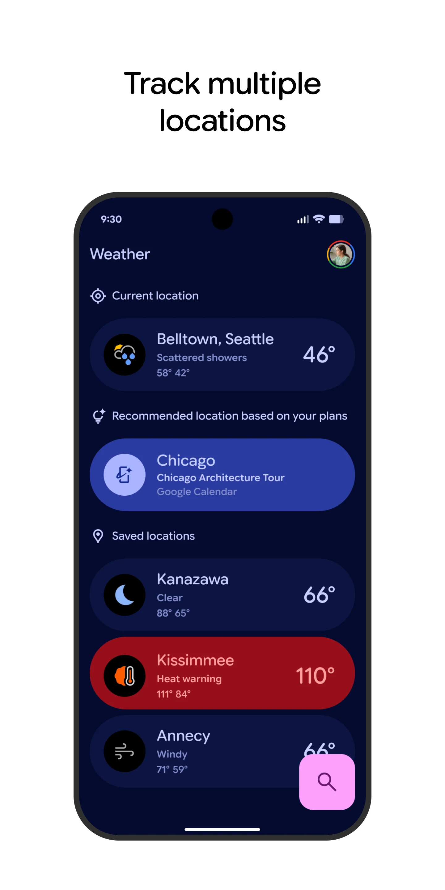 Weather screenshot