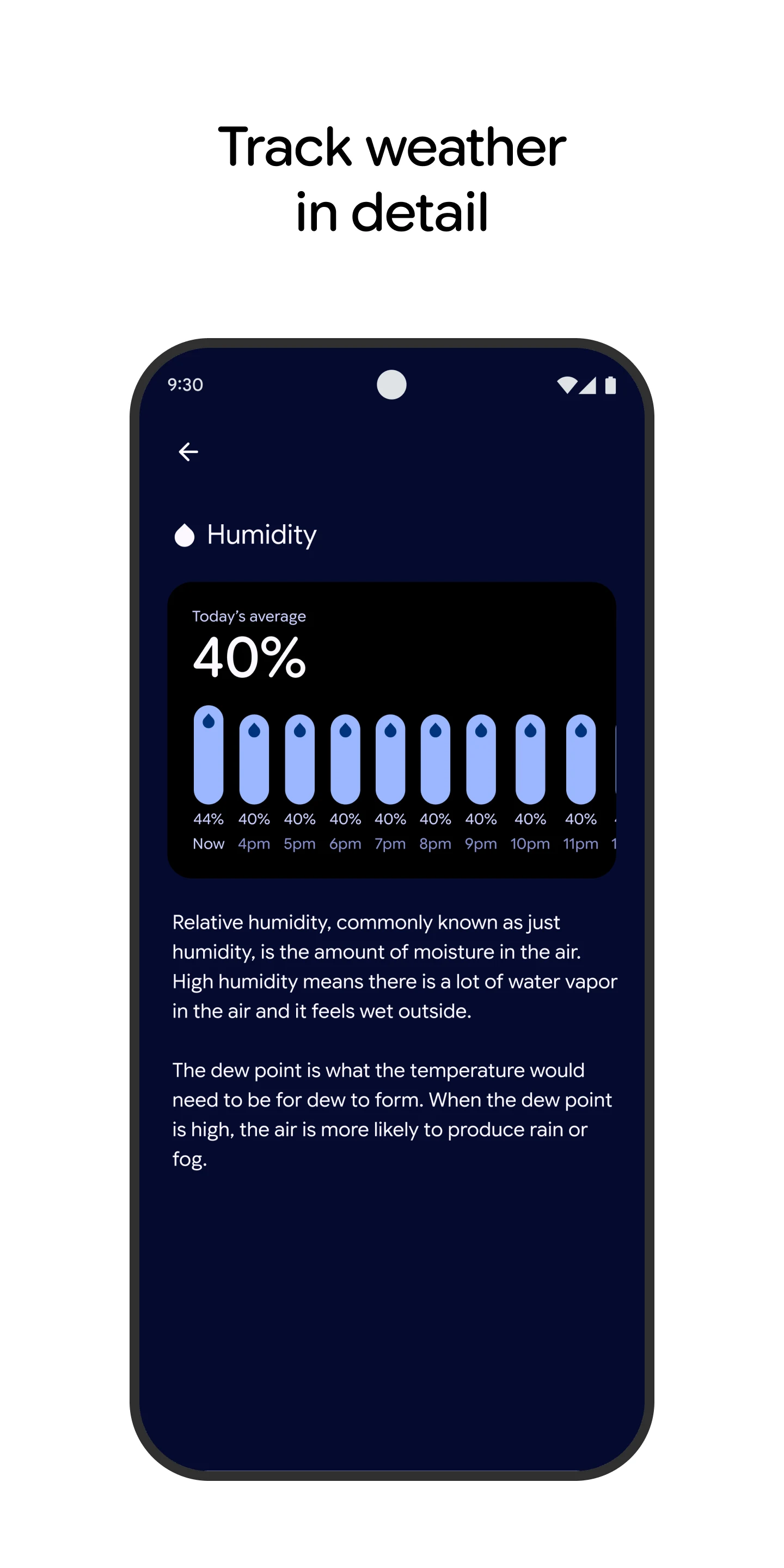 Weather screenshot