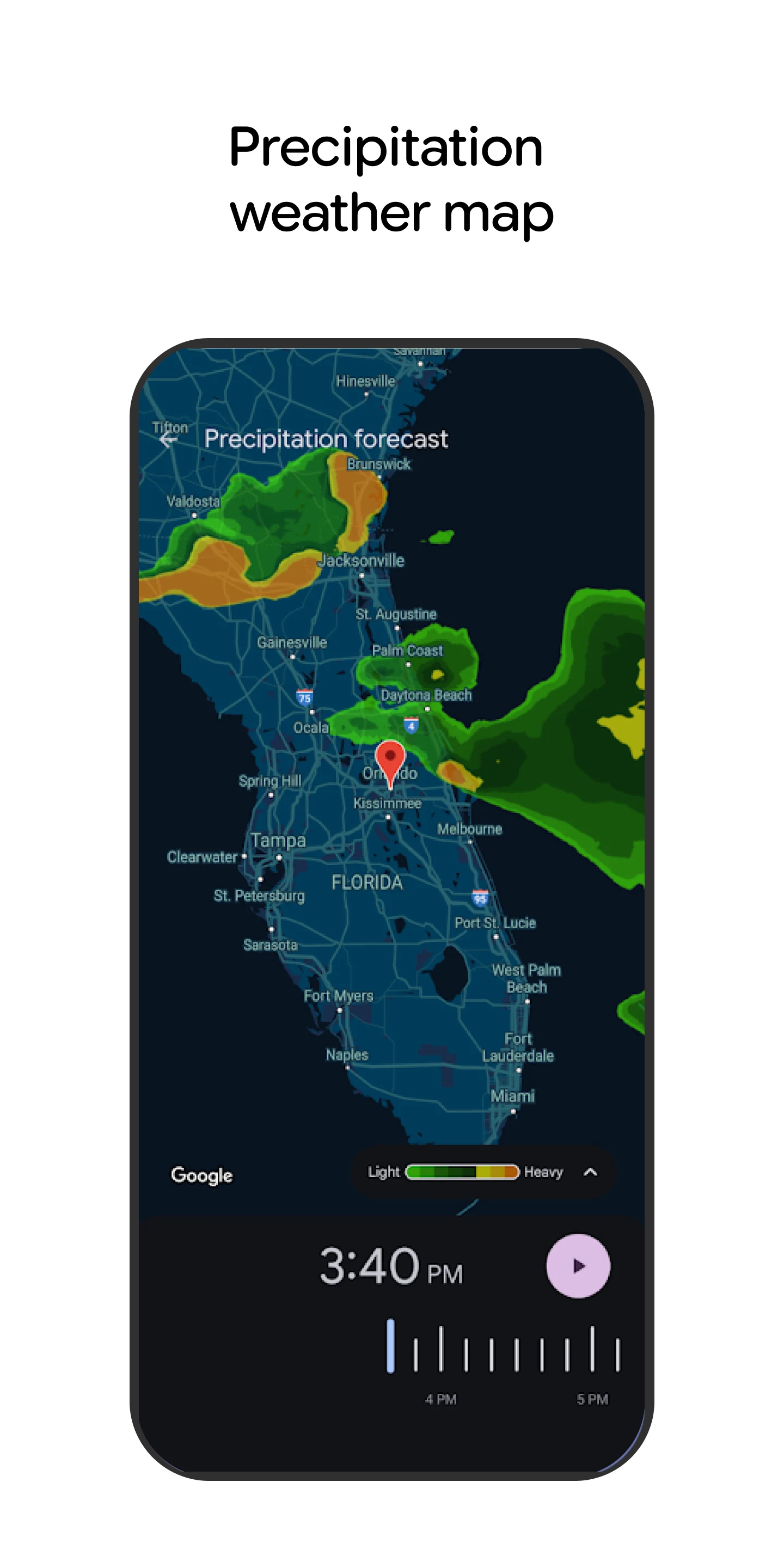Weather screenshot